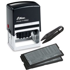 SHINY PRINTER DIY SET S-889D Датер автоматический самонаборный 6 строк, 2 кассы (размер штампа 64 х 40 мм.)