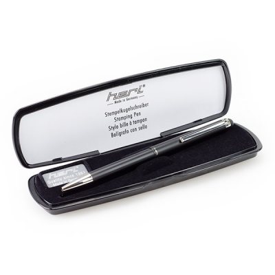 HERI V3302 ручка со штампом и стилусом для Смартфона ЧЕРНЫЙ корпус