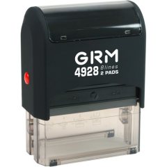 GRM 4928 2 Pads Автоматическая оснастка для штампа с двойной подушкой (штамп 60 х 30 мм.)