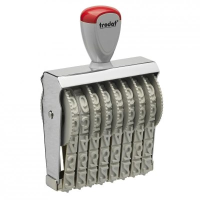 TRODAT 15158 ЛЕНТОЧНЫЙ НУМЕРАТОР,15мм,8 РАЗРЯДОВ