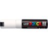 Маркер POSCA PC-7M, белый, 4.5 - 5.5 мм, пулевидный наконечник № 1