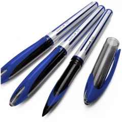 3 штуки - Ручка - Роллер Uni-Ball AIR UBA-188L Синие чернила, шарик 0.7 мм/линия 0.35-0.5 мм