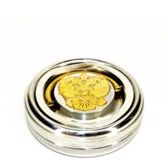 OS-20A-1 Оснастка для печатей "Крымская-1 С ГЕРБОМ". с штемпельной подушкой / d=41 мм. 