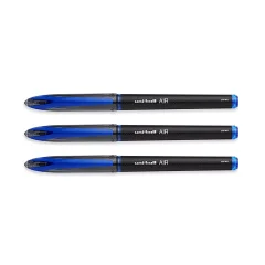 3 штуки - Ручка - Роллер Uni-Ball AIR UBA-188M шарик 0.5 мм/линия 0.28-0.45 мм
