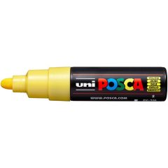 Маркер POSCA PC-7M, жёлтый, 4.5 - 5.5 мм, пулевидный наконечник № 2