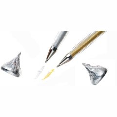 12 штук - Гелевая ручка Uni-Ball Signo Noble Metal UM-120NM шарик 0.8 мм/линия 0.5 мм