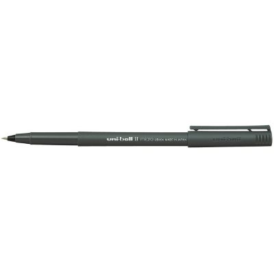 3 штуки - Ручка-роллер Uni-Ball II Micro UB-104 шарик 0.5 мм/линия 0.28-0.45 мм