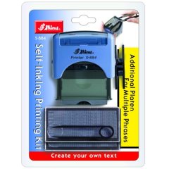 SHINY Printer S-884 Автоматический самонаборный штамп 5 строк, 2 кассы (размер штампа 58 х 22 мм.)