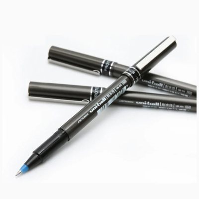 3 штуки - Ручка-роллер Uni-Ball micro DELUXE UB-155 шарик 0.5 мм/линия 0.2 мм