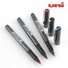 3 штуки - Ручка-роллер Uni-Ball micro DELUXE UB-155 шарик 0.5 мм/линия 0.2 мм