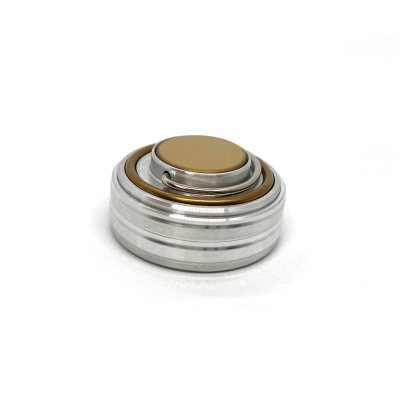 "ЛЕОН 42П" Металлическая оснастка для печати со встроенной штемпельной подушкой (диаметр печати 42 мм.)