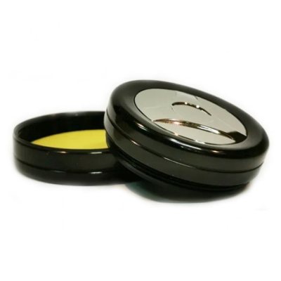 OS-21-В-2 Оснастка для печатей карманная "Евро-4", чернение, никелирование, с кнопкой. с штемпельной подушкой / d=42 мм.