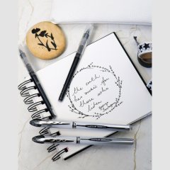 3 штуки - Ручка-роллер Uni-Ball Vision Elite UB-200 шарик 0.8 мм/линия 0.6 мм