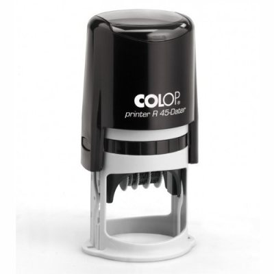 COLOP PrinterR45-Dater Датер со свободным полем 45 мм, месяц БУКВАМИ