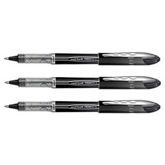 3 штуки - Ручка-роллер Uni-Ball Vision Elite UB-205 шарик 0.5 мм/линия 0.4 мм