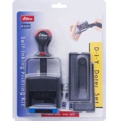 SHINY Heavy Duty DIY SET H-6216D Датер профессиональный (металлический каркас) автоматический самонаборный 4 строки, 2 кассы (размер штампа 56 х 33 мм.)