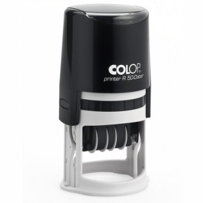 COLOP PrinterR50-Dater Датер со свободным полем 50 мм, месяц БУКВАМИ