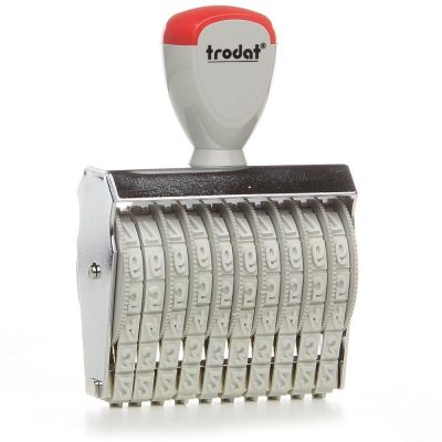 TRODAT 15710 ЛЕНТОЧНЫЙ НУМЕРАТОР,7мм,10 РАЗРЯДОВ
