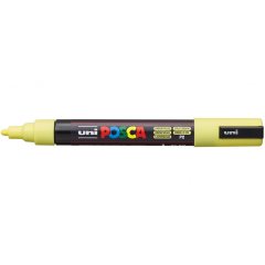 Маркер POSCA PC-5M, солнечно-жёлтый, 1.8 - 2.5 мм, пулевидный наконечник № Р2