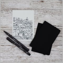 Набор линеров Uni PIN Универсальный, в пластиковой упаковке, 5 шт