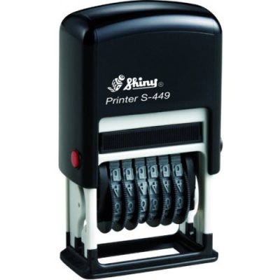 SHINY S-449 Нумератор (9 разрядов)(4мм)