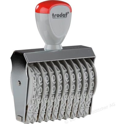 TRODAT 15910  ЛЕНТОЧНЫЙ НУМЕРАТОР,9мм,10 РАЗРЯДОВ