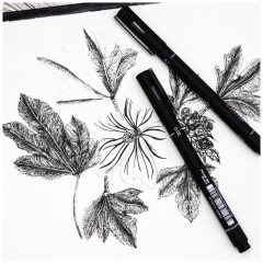 Набор линеров Uni PIN Базовый, в пластиковой упаковке, 5 шт