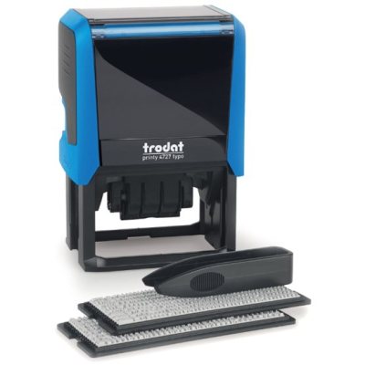TRODAT PRINTY 4727 TYPO 4.0 Датер автоматический самонаборный 6 строк, 2 кассы (60 х 40 мм) месяц ЦИФРАМИ