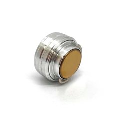 "ЛЕОН 30П" Металлическая оснастка для печати со встроенной штемпельной подушкой (диаметр печати 30 мм.)