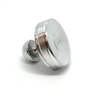 "ВЕГА 42КП" Металлическая оснастка для печати с кнопкой и встроенной штемпельной подушкой (диаметр печати 42 мм.)