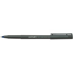 Набор ручек-роллеров Uni-Ball II Micro UB-104, 2 синих+1 чёрный, шарик 0.5 мм/линия 0.28-0.45 мм