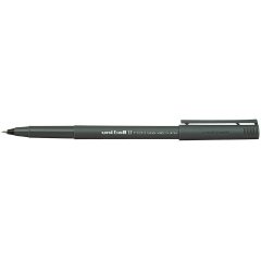 Набор ручек-роллеров Uni-Ball II Micro UB-104, 2 синих+1 чёрный, шарик 0.5 мм/линия 0.28-0.45 мм