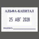 COLOP Printer52-Dater Датер со свободным полем 30х20 мм, месяц БУКВАМИ