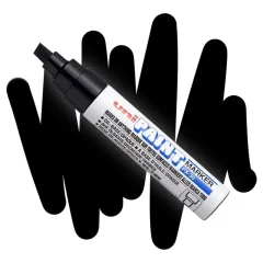 1 штука - Промышленный масляный маркер-краска Uni PAINT PX-30 по всем поверхностям, 4,0-8,5 мм Чёрный