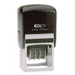 COLOP Printer53-Dater Датер со свободным полем 45х30 мм, месяц БУКВАМИ