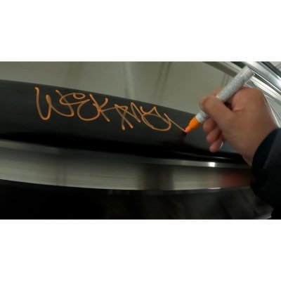 3 штуки - Промышленный масляный маркер-краска Uni PAINT PX-20 по всем поверхностям, 2.2-2.8 мм Чёрный