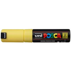 Маркер POSCA PC-8K, жёлтый, до 8.0 мм, скошенный наконечник № 2