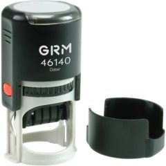 GRM 46140 Plus Датер с полем для текста, диаметр 40 мм., месяц ЦИФРАМИ
