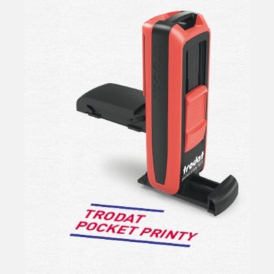 Trodat Pocket Printy 9512 Оснастка для штампа, карманная (штамп 47 х 18 мм.)