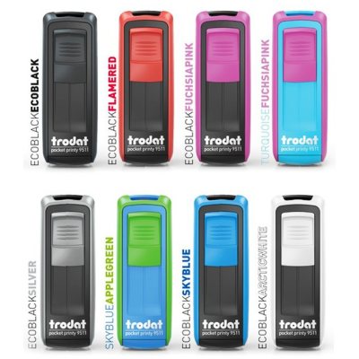 Trodat Pocket Printy 9512 Оснастка для штампа, карманная (штамп 47 х 18 мм.)