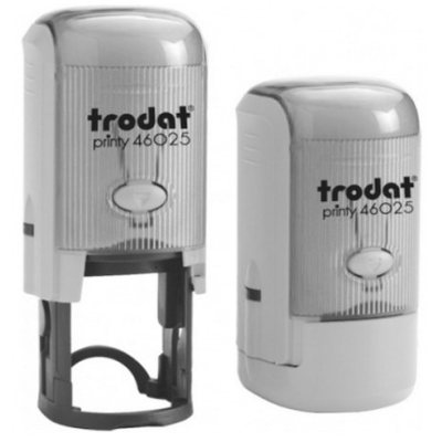 АКЦИЯ от 10 штук - Trodat Printy 46025 Автоматическая оснастка для печати (диаметр 25 мм.) с крышкой