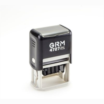 GRM 55 (4727) Plus Датер с полем для текста 6 строк, 60 х 40 мм., месяц ЦИФРАМИ
