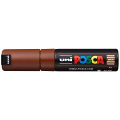 Маркер POSCA PC-8K, коричневый, до 8.0 мм, скошенный наконечник № 21