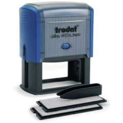TRODAT 4926/DB TYPO PRINTY Автоматический самонаборный штамп 8 строк, 2 кассы (штамп 75 х 38 мм)