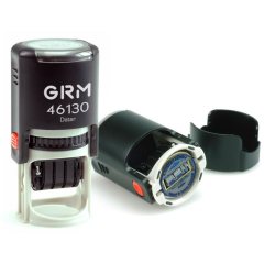 GRM 46130 Plus Датер с полем для текста, диаметр 30 мм., месяц БУКВАМИ