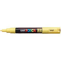 Маркер POSCA PC-1M, жёлтый, 0.7 мм, пулевидный наконечник № 2