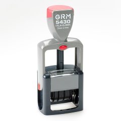 GRM 5430 Hummer Датер с полем для текста, 43 х 26 мм., месяц ЦИФРАМИ