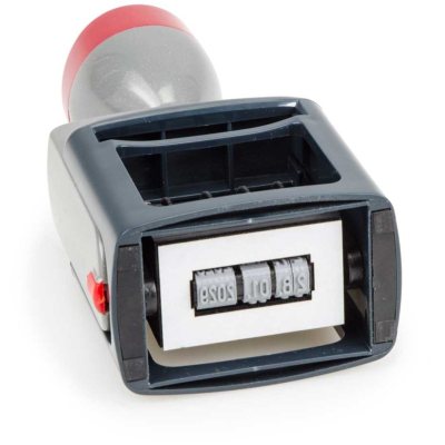 GRM 5430 Hummer Датер с полем для текста, 43 х 26 мм., месяц ЦИФРАМИ