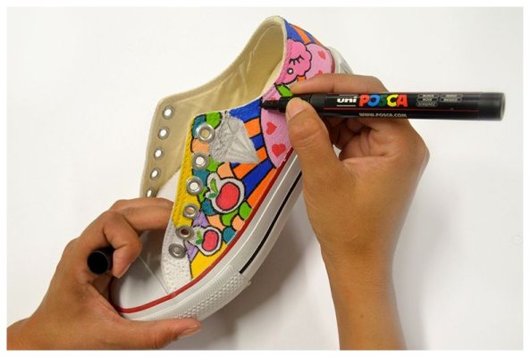 Набор POSCA PC-5M «МЯГКИЕ ЦВЕТА», 6 акриловых маркеров в пластиковой упаковке