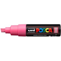 Маркер POSCA PC-8K, розовый, до 8.0 мм, скошенный наконечник № 13